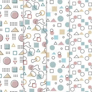 孟菲斯图案系列