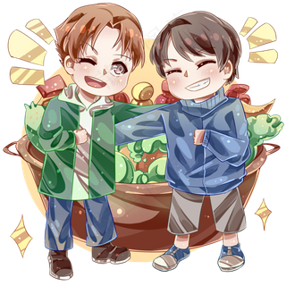 板绘男孩子在双十一