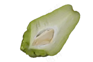 佛手瓜纯绿色蔬菜新鲜