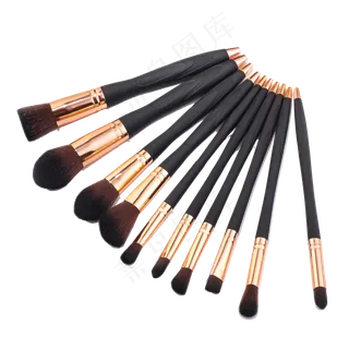 一堆化妆工具免抠图