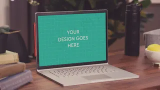 笔记本电脑显示器模型样机