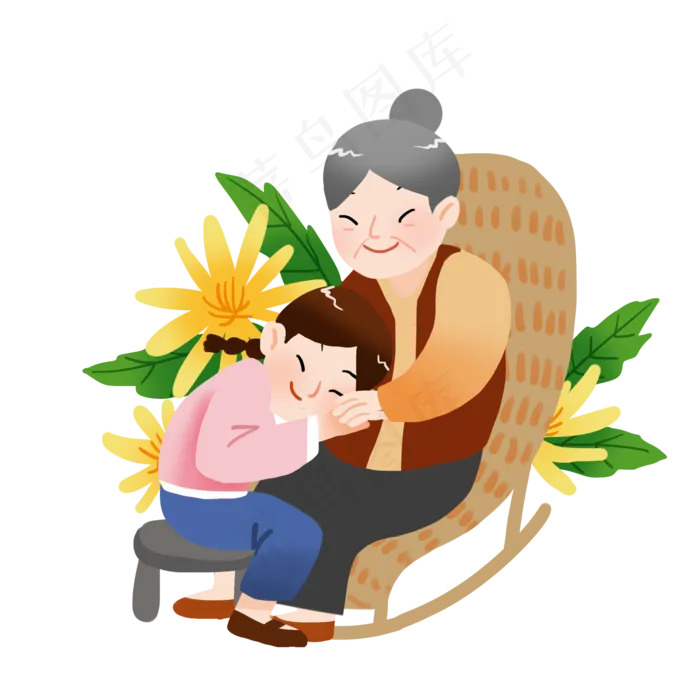 九九重阳节敬老爱老(2000X2000(DPI:300))psd模版下载