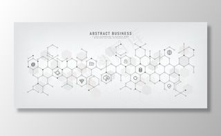 IT 技术和支持矢量图，带有与商业和网络安全服务软件应用程序app服务器和无线中使用的数字网络相关的图标的概念