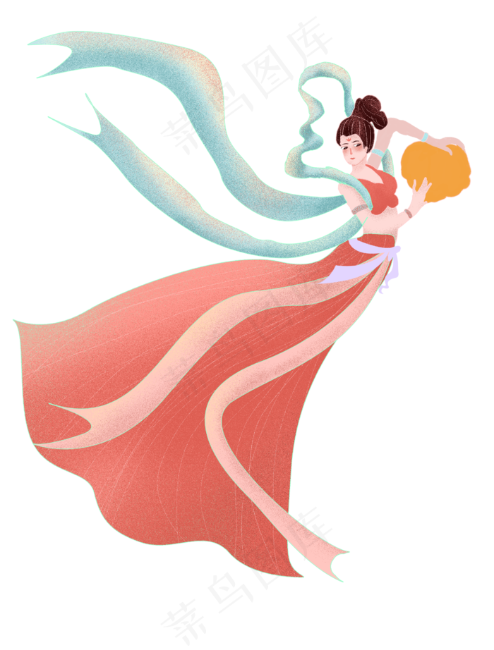 中秋节中秋团圆嫦娥奔月(2810X3700(DPI:300))psd模版下载