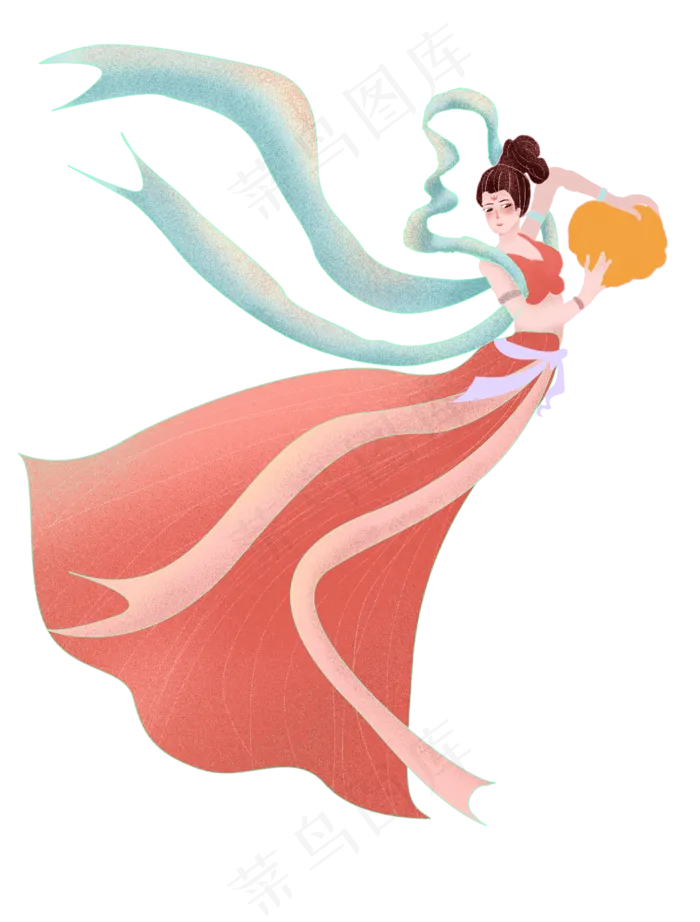 中秋节中秋团圆嫦娥奔月(2810X3700(DPI:300))psd模版下载