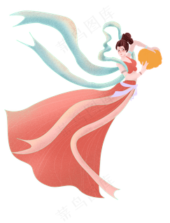 中秋节中秋团圆嫦娥奔月