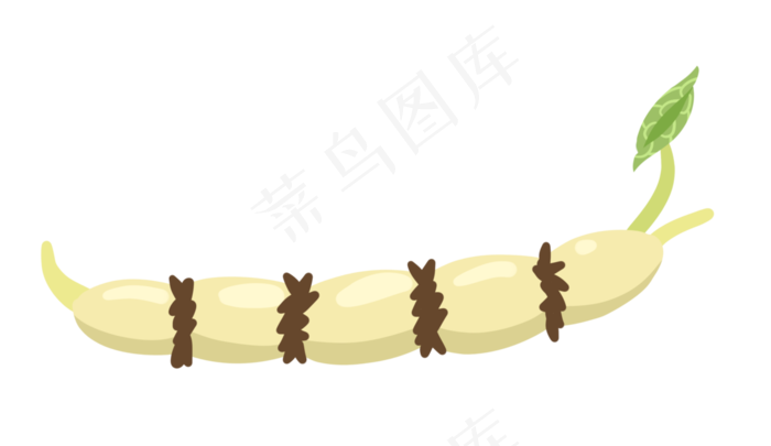 手绘卡通莲藕立秋(2800X1620(DPI:300))psd模版下载