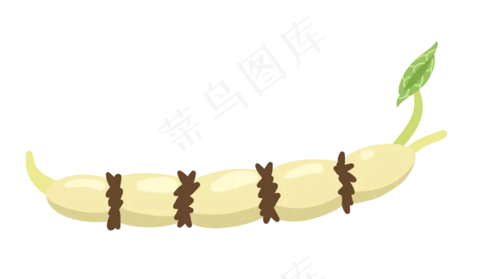 手绘卡通莲藕立秋(2800X1620(DPI:300))psd模版下载