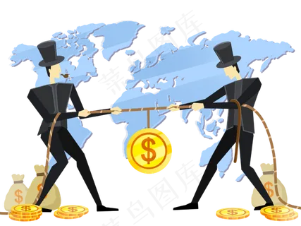 商务金融竞争人物