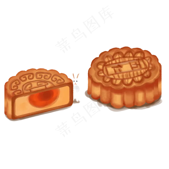 中秋节月饼 (2000X2000(DPI:300))psd模版下载