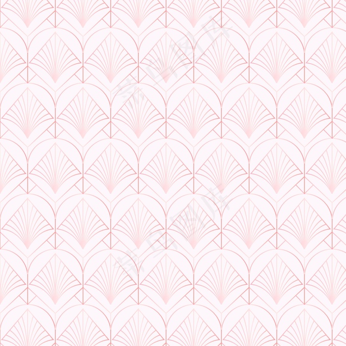 单色淡紫罗兰艺术装饰无缝图案