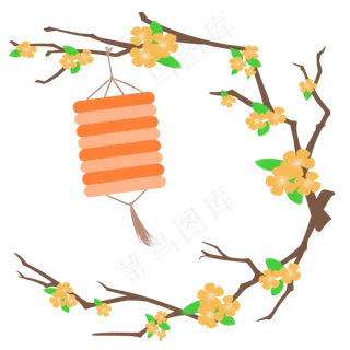 中秋节古风灯笼