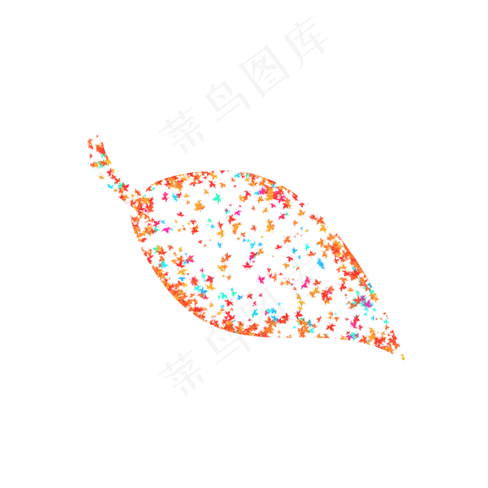 秋天的落叶矢量素材(3543*3543px 300 dpi )ai矢量模版下载