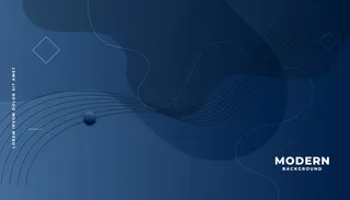 深蓝色现代抽象流体背景