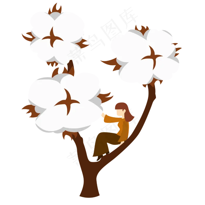 寒露成熟棉花(3000X3000(DPI:300))psd模版下载