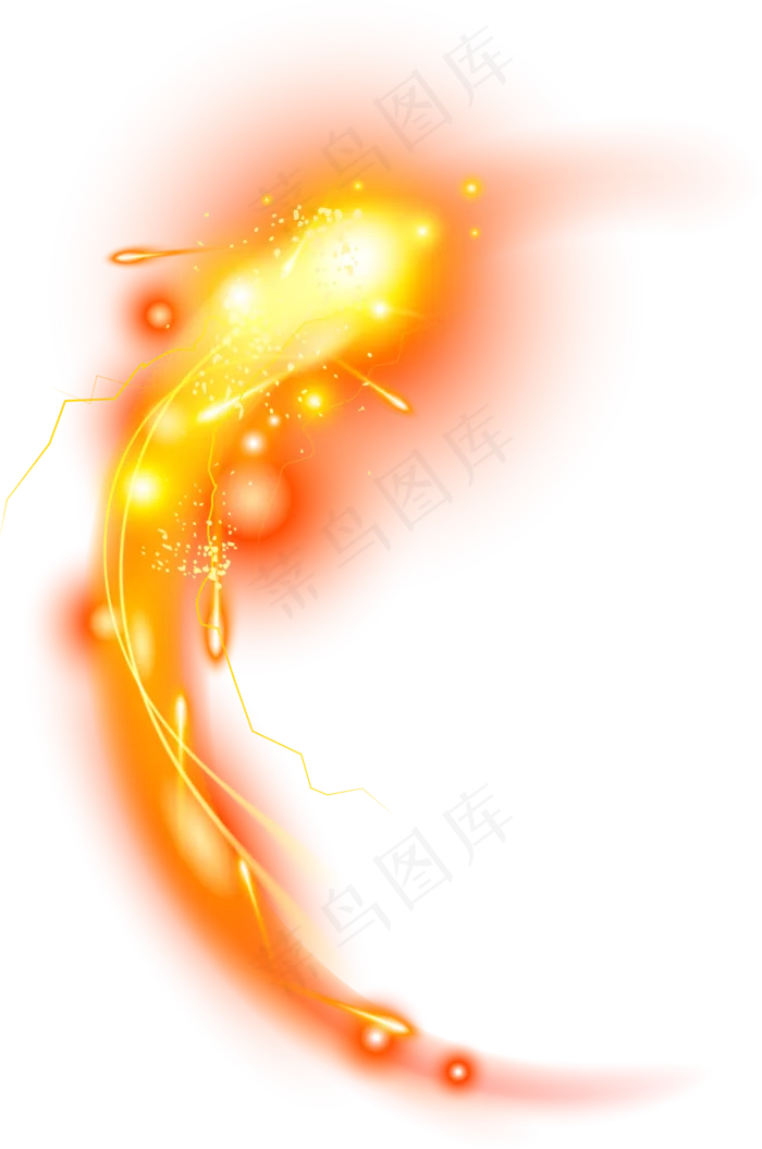 金色飞舞的烟花,免抠元素(2000X3000(DPI:300))