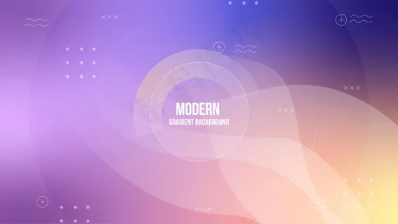 多彩的现代渐变背景 多彩的现代渐变背景