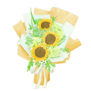 教师节花礼向日葵花束