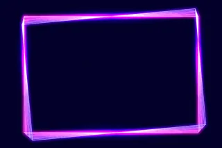 深色背景上的粉红色霓虹灯框架