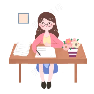 教师节老师辛劳工作PNG