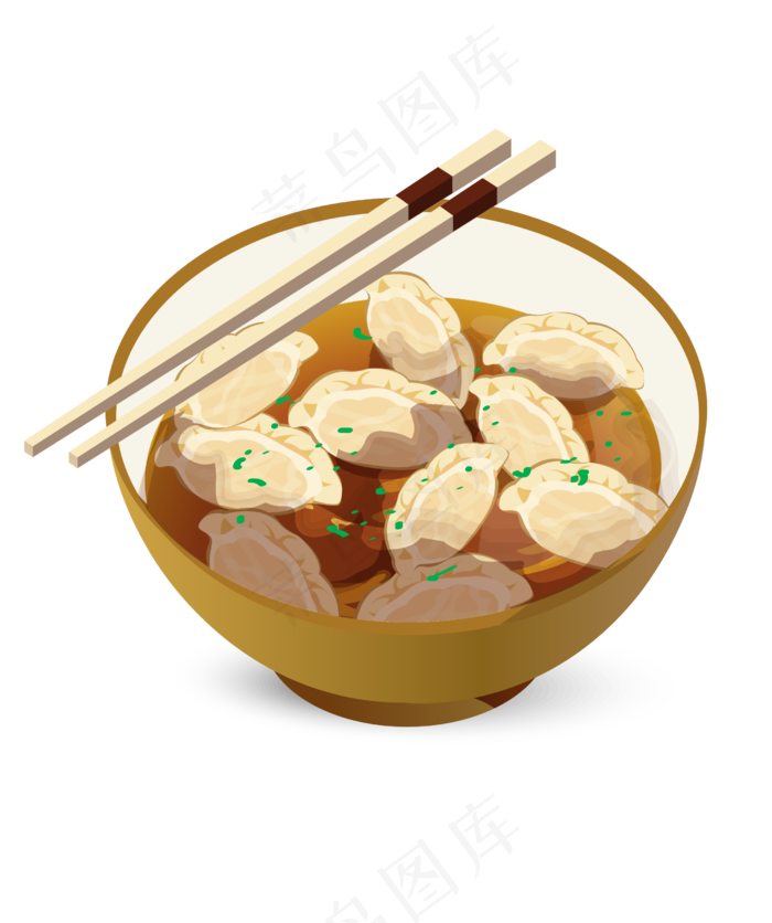 冬天美味饺子(2488*2971px 300 dpi )ai矢量模版下载