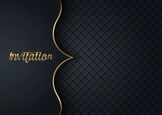 优雅的邀请背景