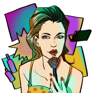 复古网购波点淘宝双十一女郎美妞