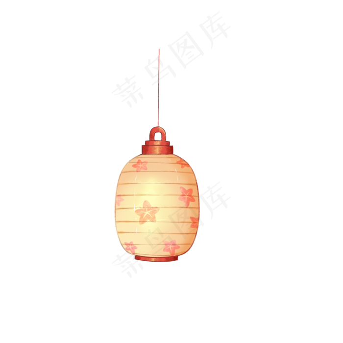 中秋节花灯灯笼中国风喜庆节日手(2000X2000(DPI:300))psd模版下载