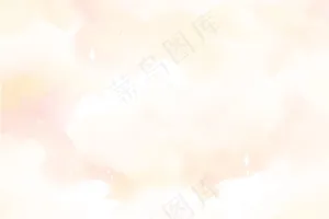 手绘水彩粉彩天空背景