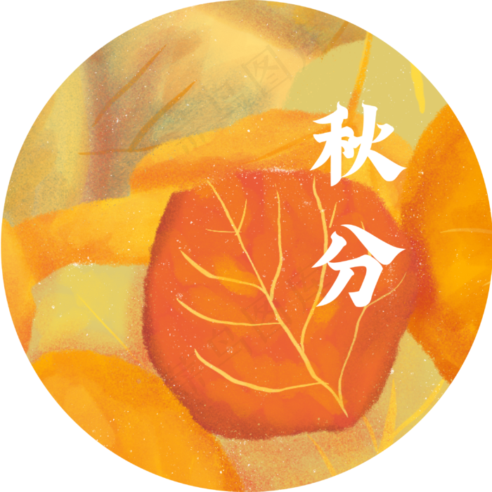 秋分字节黄金树叶