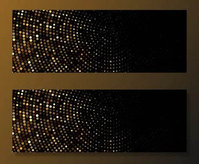 奢华闪亮金色旗帜banner 奢华闪亮金色旗帜banner