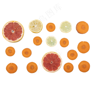 胡萝卜西柚柠檬