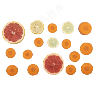 胡萝卜西柚柠檬