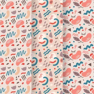 抽象手绘图案集 抽象手绘图案集