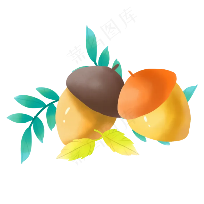 秋天松子(2000X2000(DPI:300))psd模版下载