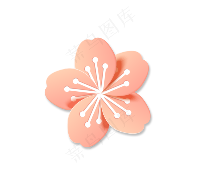 一朵梅花(1500X1422(DPI:300))psd模版下载