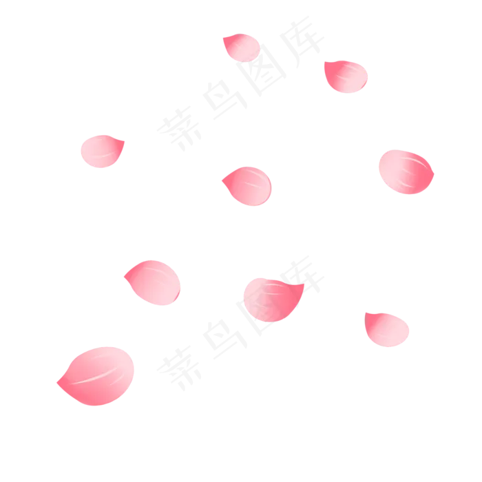 漂浮花瓣(2000X2000(DPI:299))psd模版下载