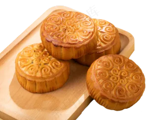 一盘月饼