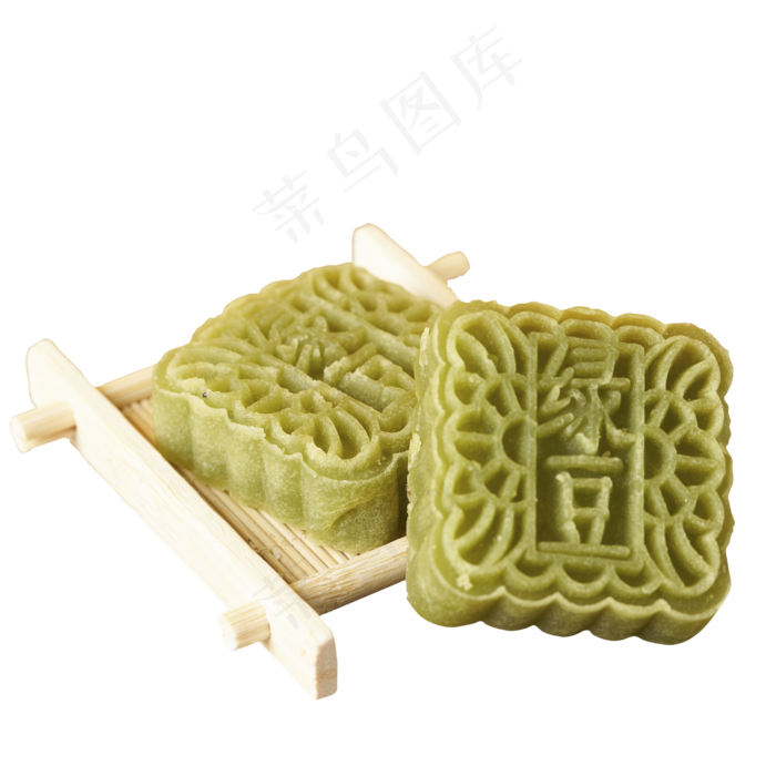 中秋节绿豆月饼免抠(2000X2000(DPI:300))psd模版下载