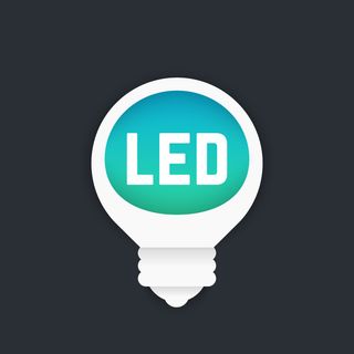Led 灯泡矢量图