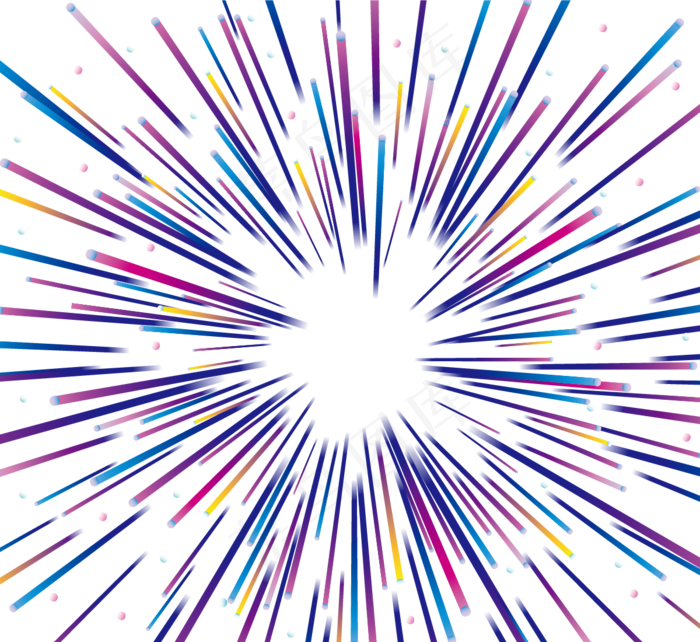 紫色抽象渐变烟花炫彩