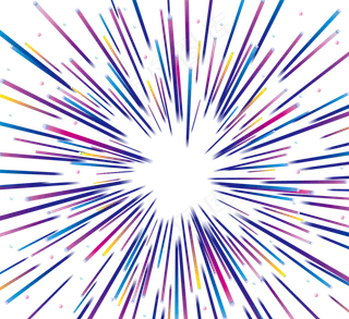 紫色抽象渐变烟花炫彩