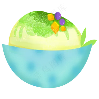 水果冰激凌球