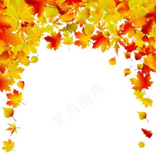 秋季背景设计。