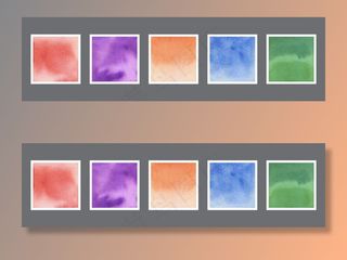 抽象水彩纹理背景集