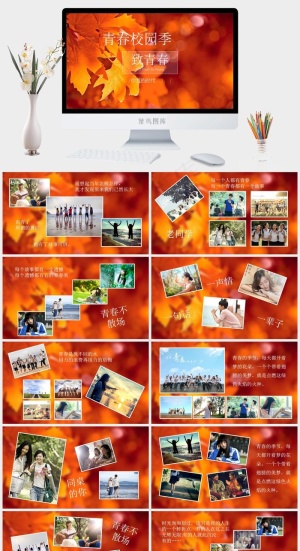 致青春
红色营销PPT模板预览图