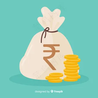印度卢比钱袋