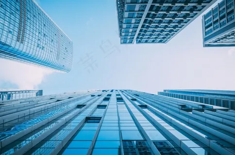 仰拍城市摄影图 仰拍城市摄影图