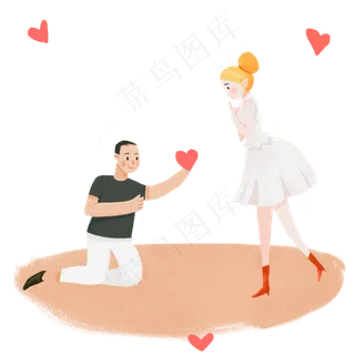 七夕节接受爱意素材