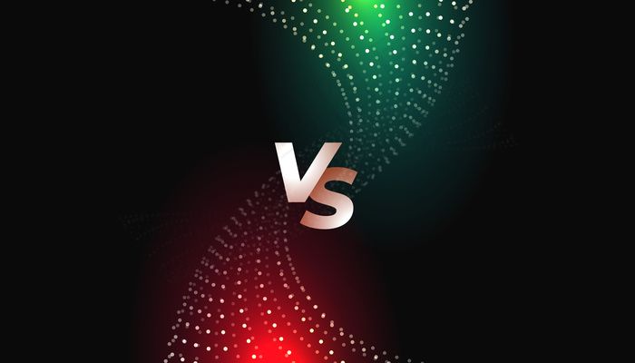 挑战或对比vs屏幕模板eps,ai矢量模版下载